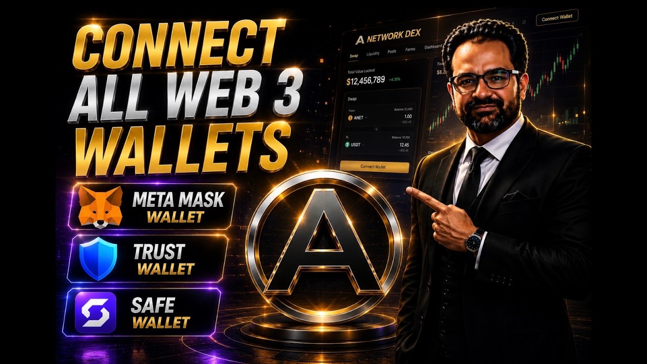 A Network DECENTRALIZED EXCHANGE | Connect All WEB 3 Wallets | #ANetwork #ANet #wANet #DEX
