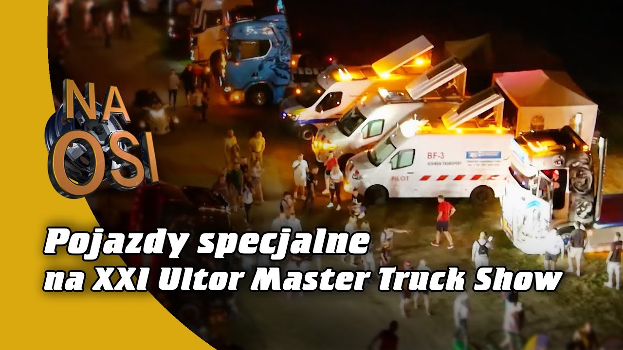Pojazdy specjalne na XXI Ultor Master Truck Show 2025 | Na Osi 1155