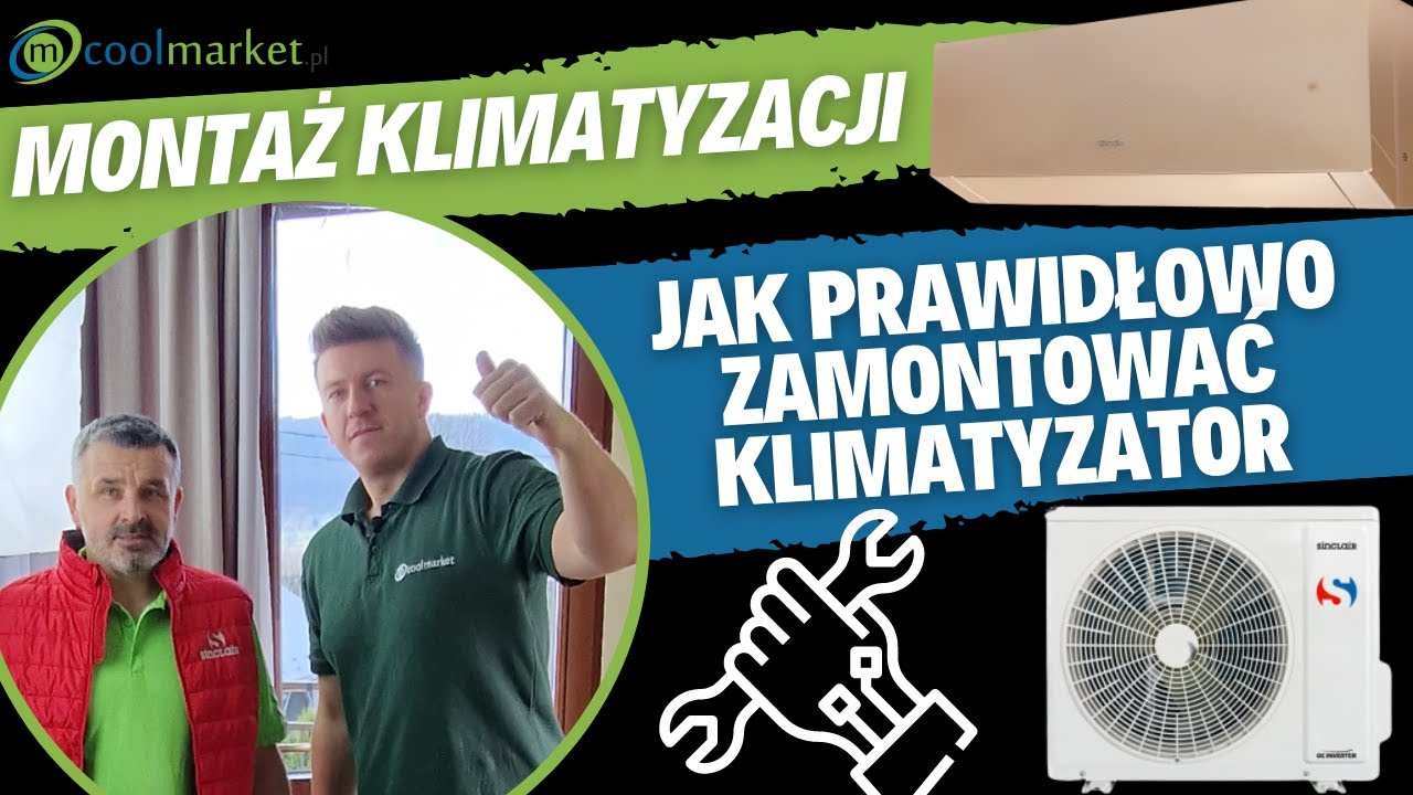 Montaż klimatyzacji krok po kroku | Jak prawidłowo zamontować klimatyzator | Poradnik