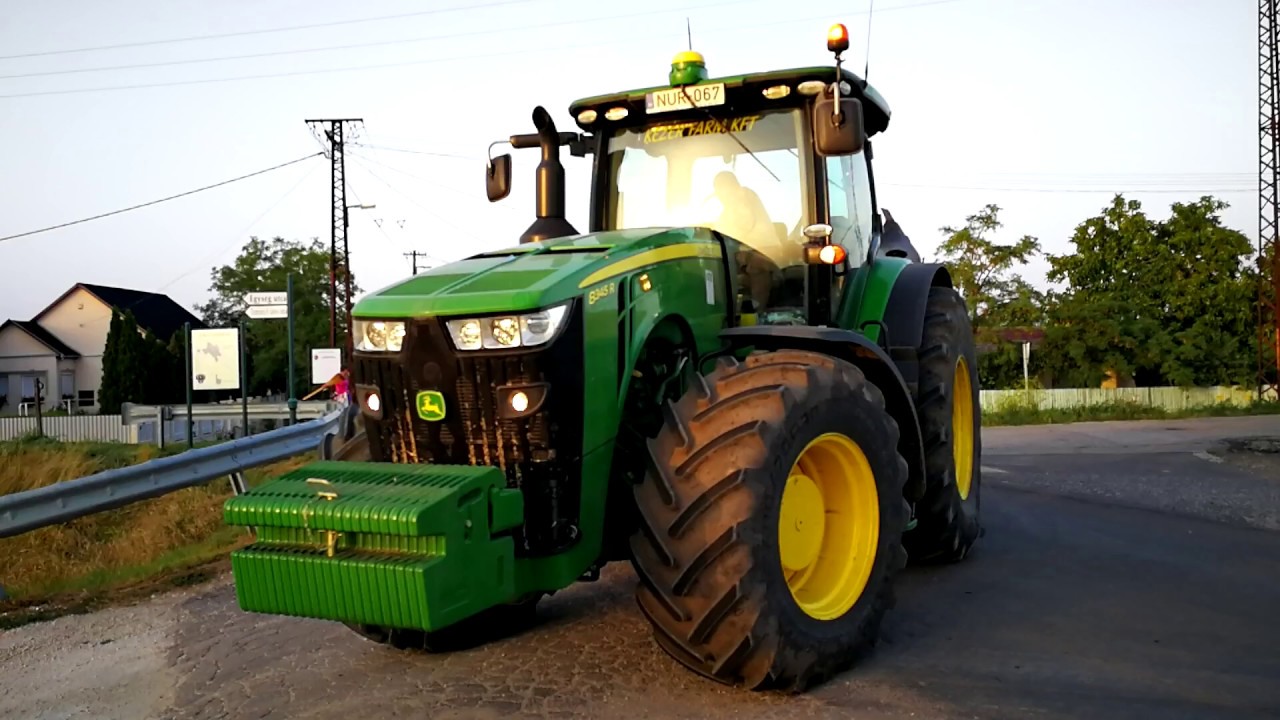 Kézér Farm Kft John Deere 8345R 2017 nyár Zagyvarékas, Hungary