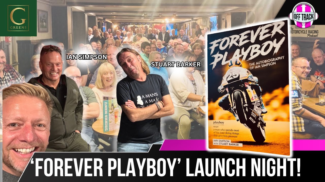 'Forever Playboy' The Book Launch! - IAN SIMPSON & STUART BARKER