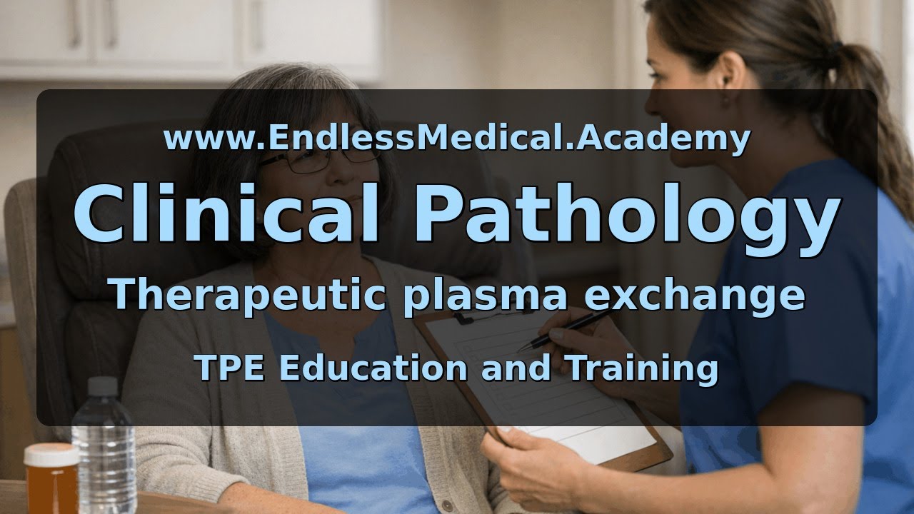TPE Education and Training, Therapeutic plasma exchange, Clinical Pathology - Full Vignette with Ext