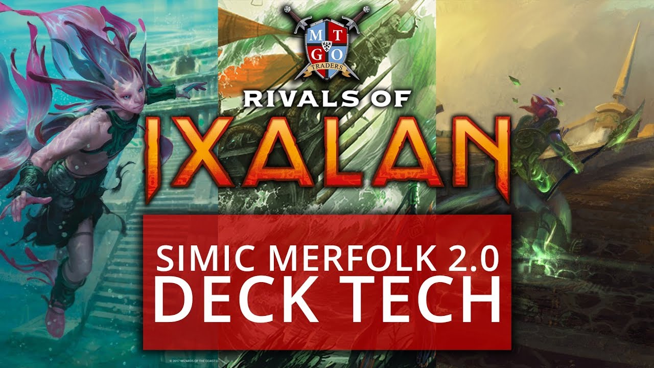 Simic Merfolk 2.0 Rival of Ixalan Standard Deck Tech MTG