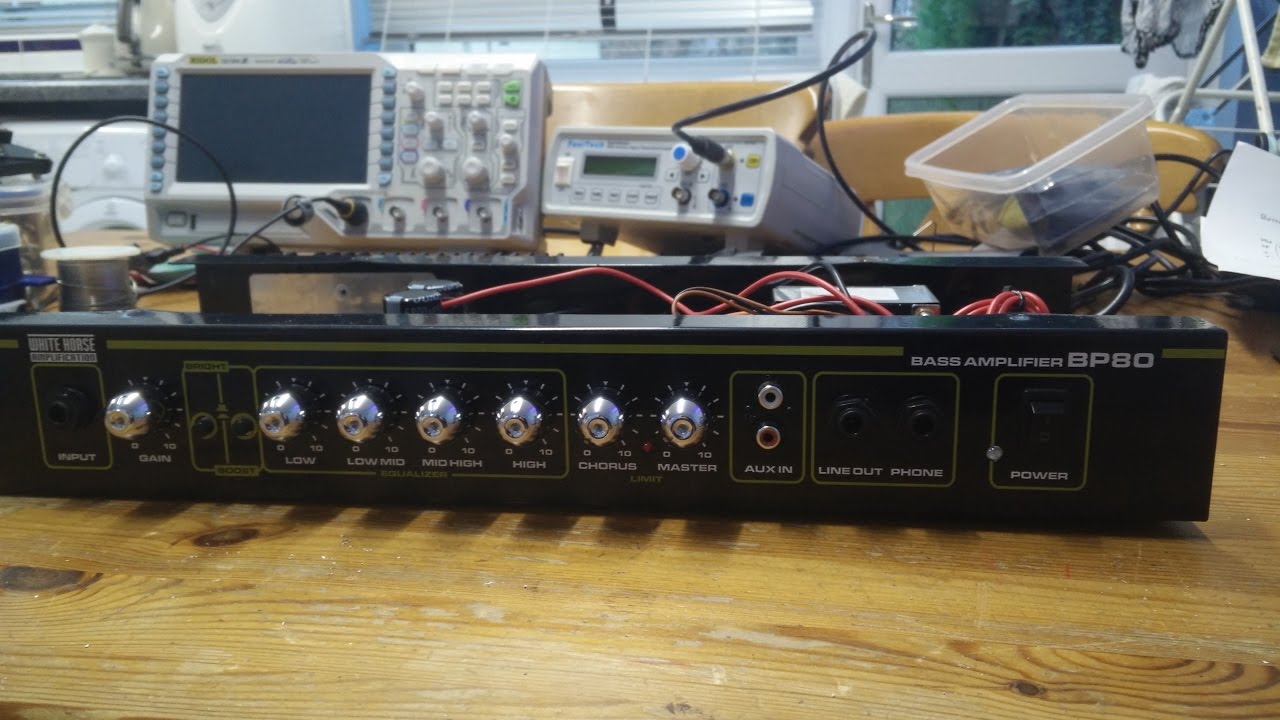 BP80 Bass Amp Repair
