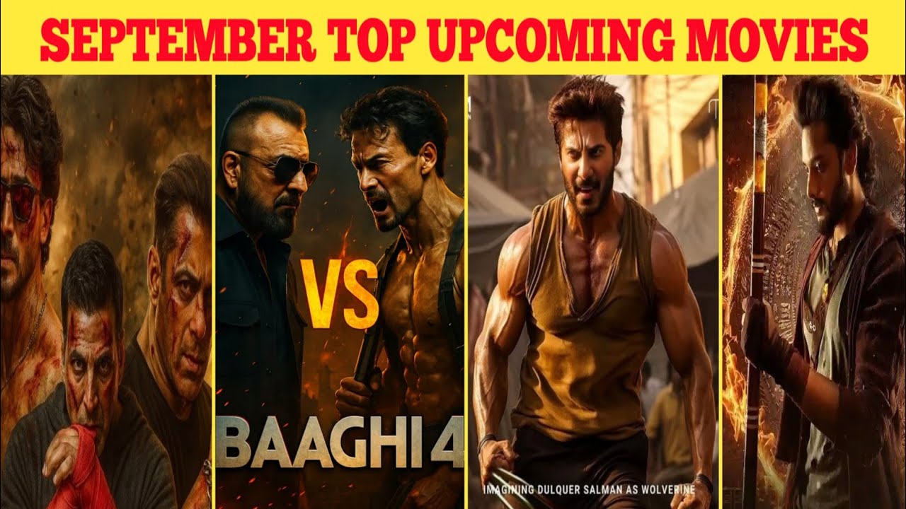 Top 10 Upcoming Movies In September 2025 In Hindi ||Upcoming Bollywood & South Indian Films Sep 2025