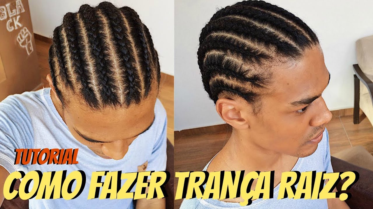 TUTORIAL DE COMO FAZER TRANÇA RAIZ -CABELOS ONDULADOS,CRESPOS,LISOS