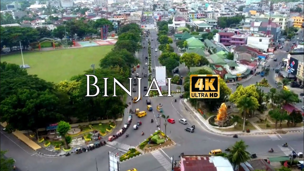 Binjai, Sumatera Utara Indonesia 🇮🇩 by drone