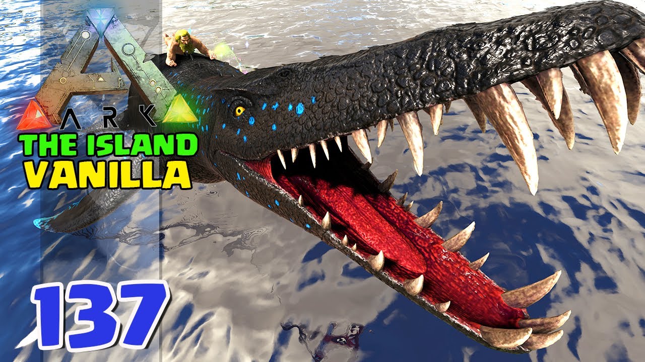 O DINO MENOS DOMADO DO ARK - LIOPLEURODON - ARK  THE ISLAND VANILLA - #137