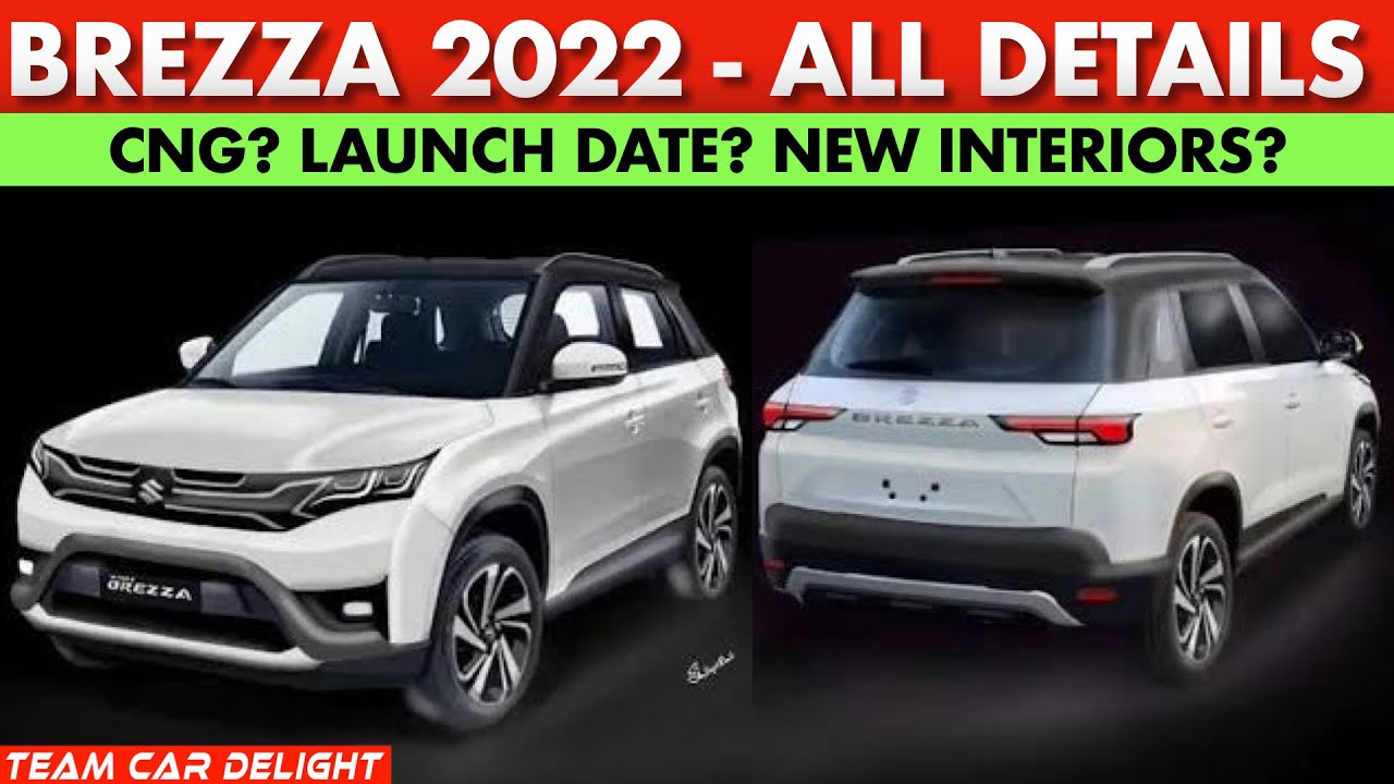 Brezza 2022 - CNG, New Interiors, High end Features | All Details