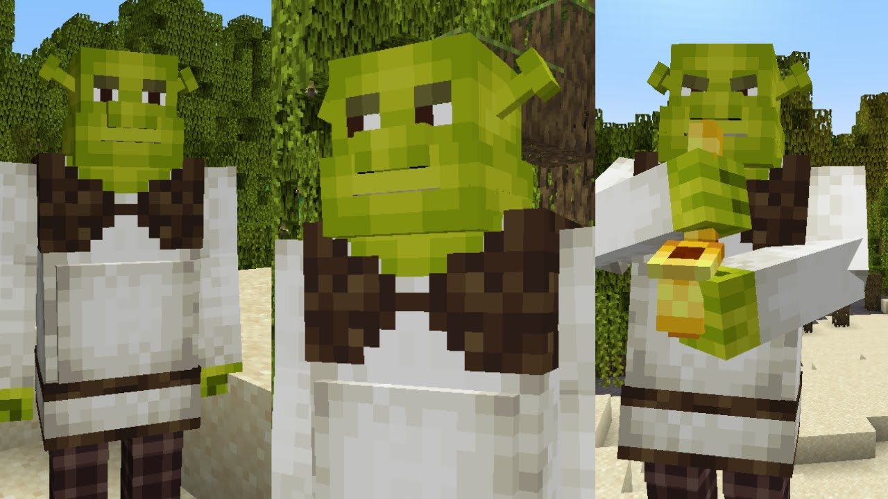 Shrek's Revenge, Minecraft Mod (Showcase 1.20.1)