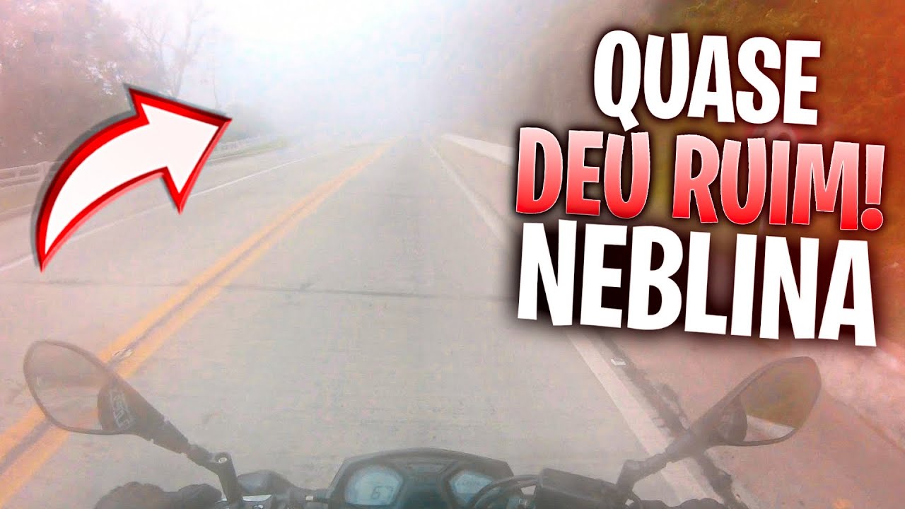 DESCENDO A SERRA DE TERESÓPOLIS COM POUCA VISIBILIDADE