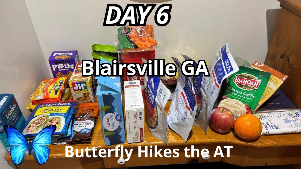 🦋 Day 6: Hiking the Appalachian Trail |2025| Blairsville GA