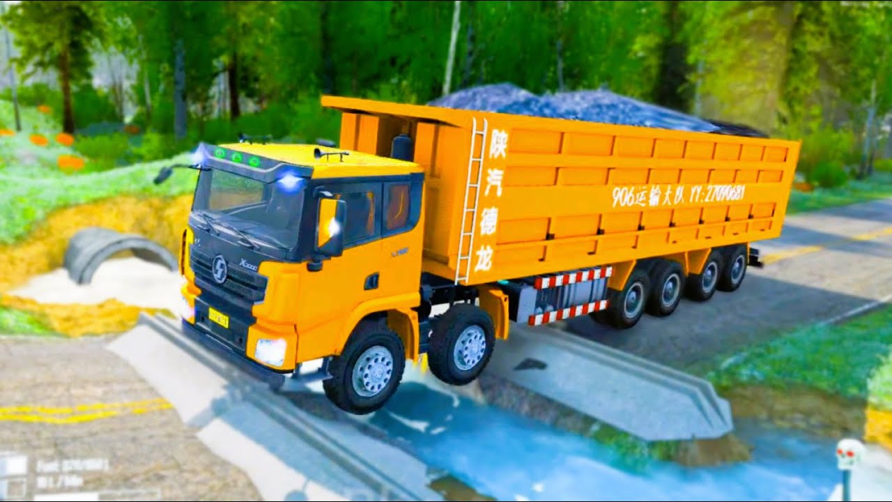 Truck vs Speedbumps Game daily 7 | Mudrunner