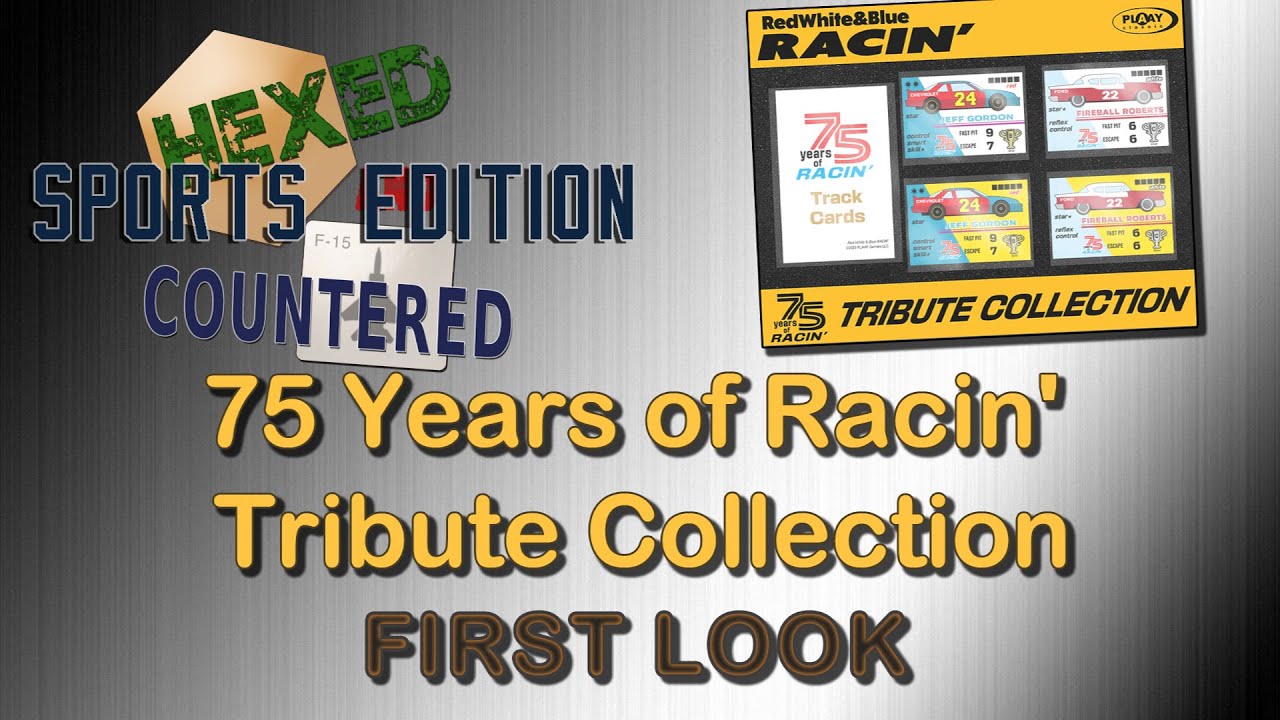 75 Years of Racin' Tribute Collection (Red, White & Blue Racin' from Plaay Games) - First Look