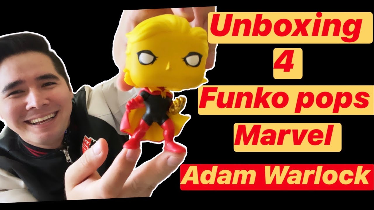 UNBOXING 4 FUNKO POPS MARVEL / ADAM WARLOCK FUNKO POP / XMEN / FANTASTIC FOUR / FUNKOPERU