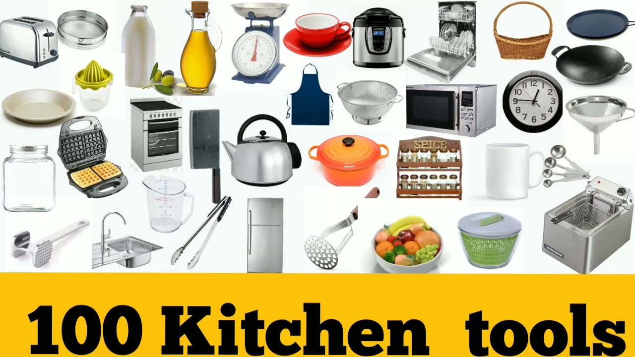 Kitchen vocabulary | 100 kitchen items | kitchen tools in English and Urdu