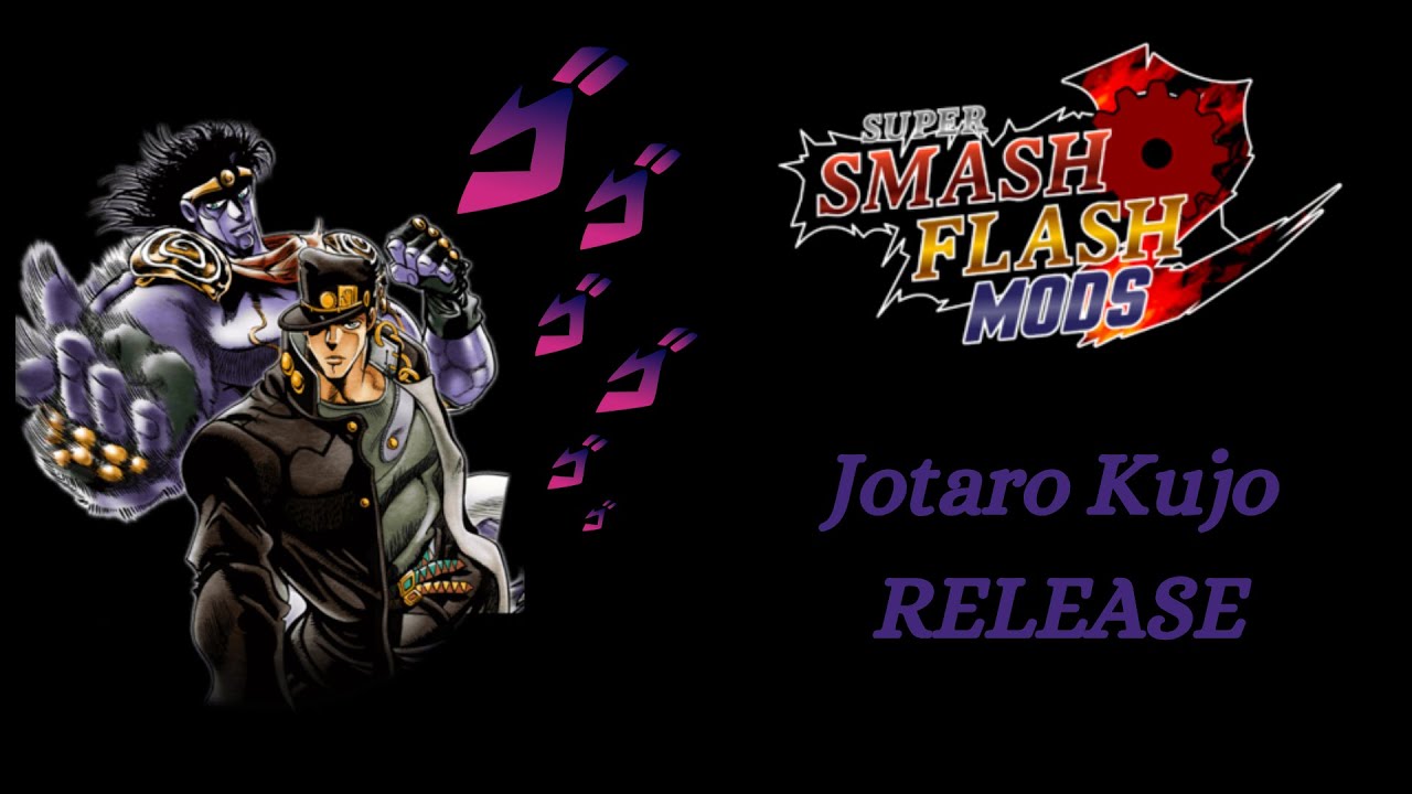 SSF2 Mods Kujo Jotaro Release (Mugen Style) - over Captain Falcon