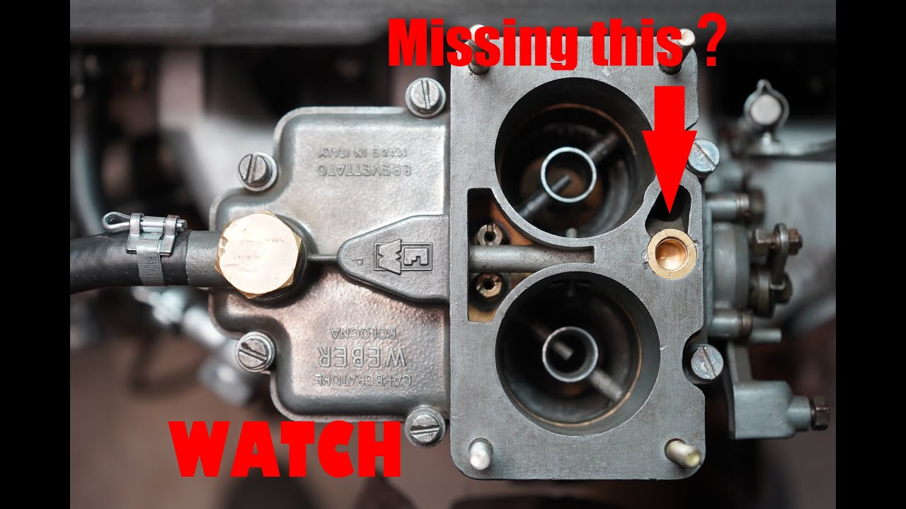 Understanding the Weber 36 DCD start and choke circuit