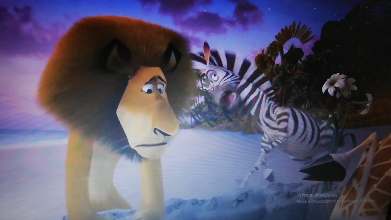 Madagascar (2005) 12/21 Alex ha Mandato Melman nella Tomba