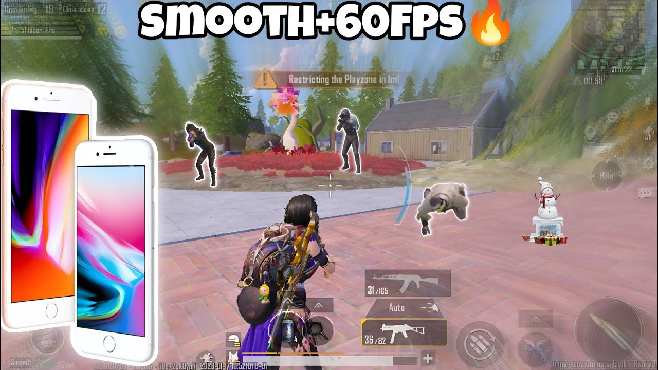 Iphone8Plus😍 Pubg Test In New 4.2Update🔥 Livik Gameplay No Lag in 2026|| Iphone 8Plus Pubg Test 2026