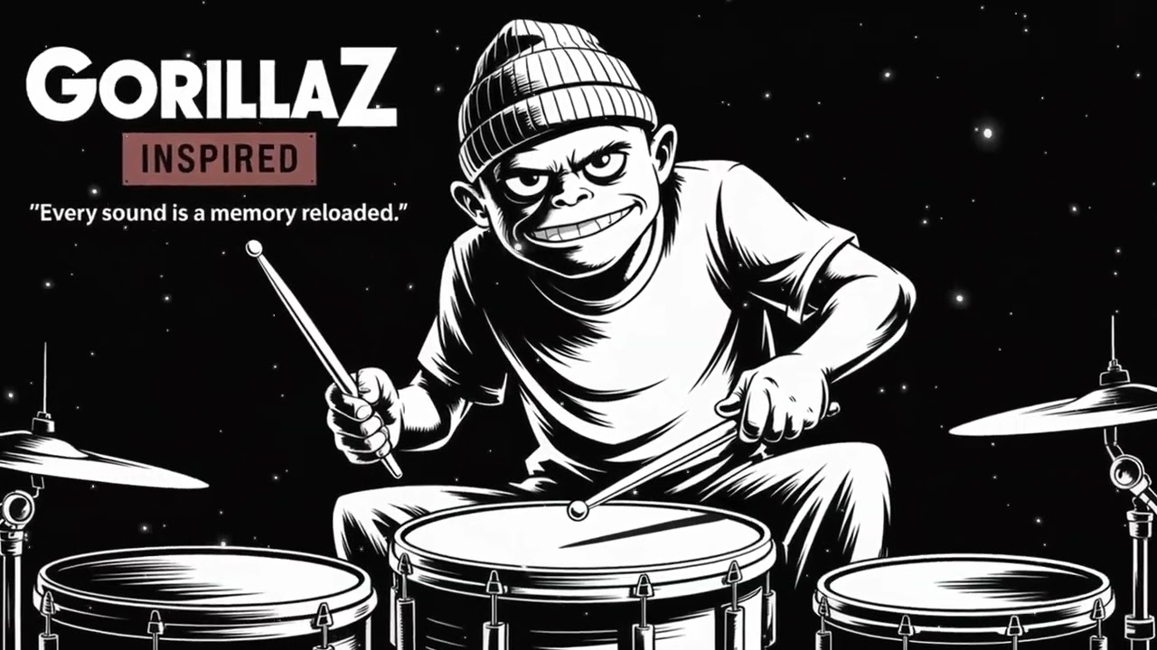 Kill Bill [once again] – Psycho Album Mix | Gorillaz Inspired AI Remix | Trip-Hop, Alt Hip-Hop