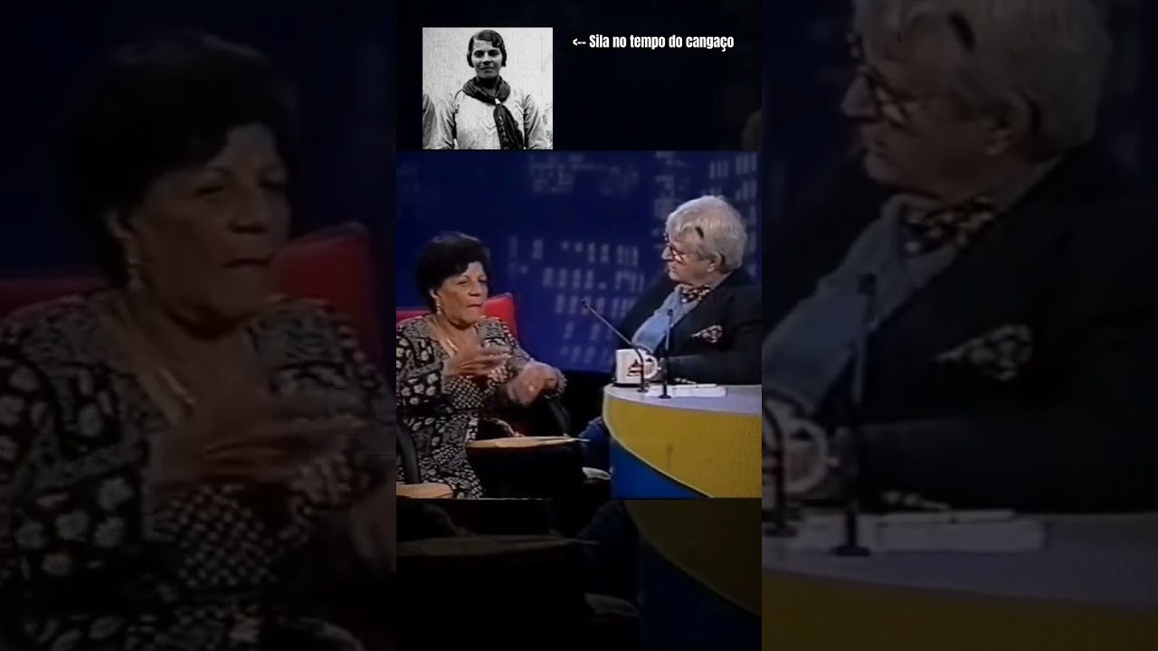 Ex-cangaceira Sila fala sobre como era Lampi&atilde;o #historia #cangaco #lampiao