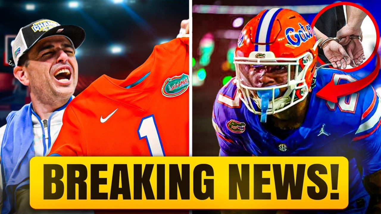 Breaking NEWS:  Florida Gators Player Gets Arrested!😱