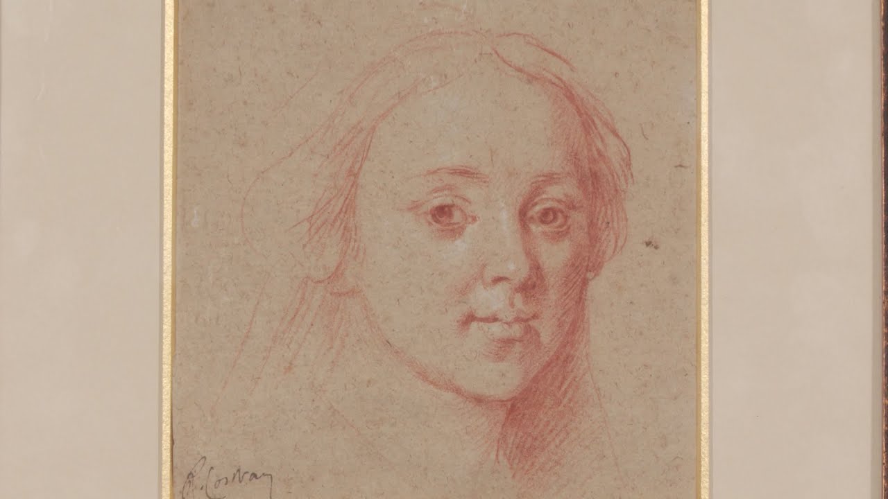 Red & White Chalk Drawing, ca. 1770 | Web Appraisal