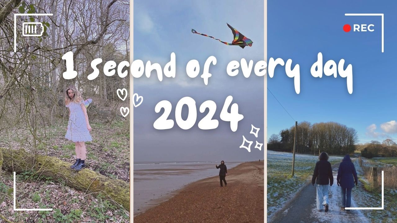 1 second of (almost) every day 2024 💖