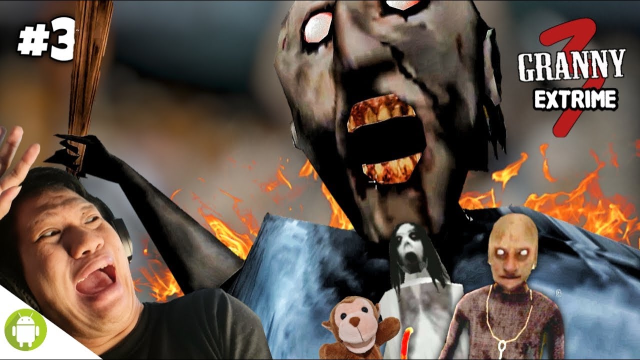 CHALLENGE!! KALAU KAGET MAKA GAME BERAKHIR!! Granny 3 Part 3 EXTRIME [SUB INDO] ~Yoo Grany.. Argghh!