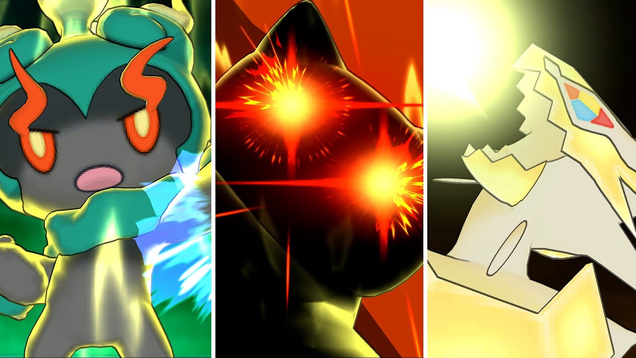 All Z-Move Animations in QHD | Pokemon Ultra Sun & Moon