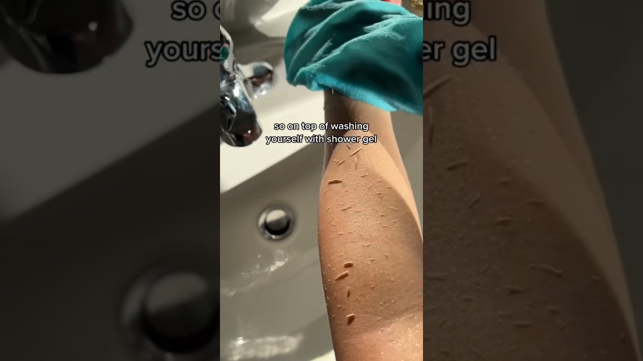 Do you get MORE dead skin if you don&rsquo;t shower?🤔