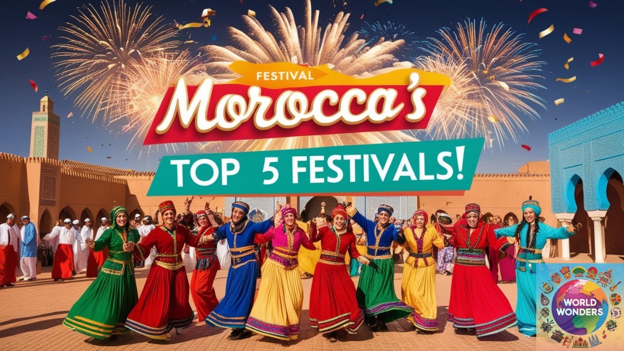 Discover Morocco&rsquo;s Top 5 Festivals Loved by International Travelers 🥁💝