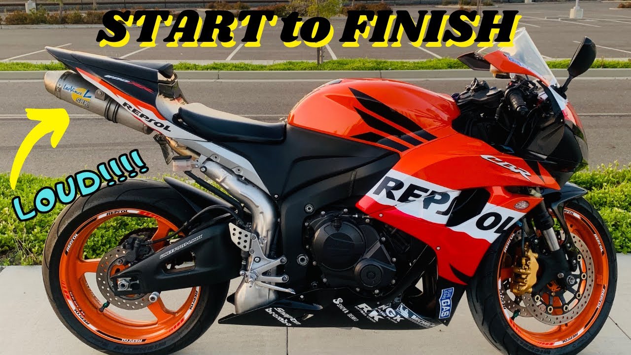 CBR600RR (Repsol) Full Rebuild. Came out better than we thought!!!