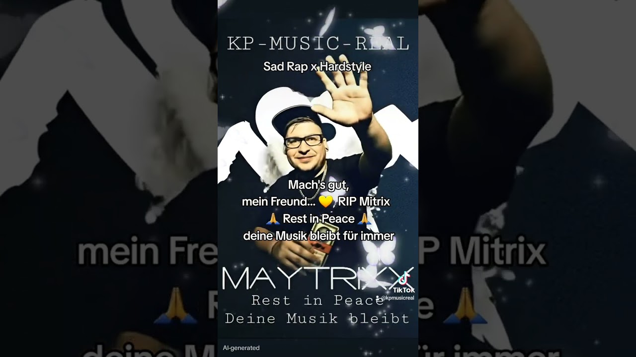 🙏 Maytrixx &ndash; Rest in Peace | Deine Musik bleibt #sadrap #emotional #hardstyle #maytrixx