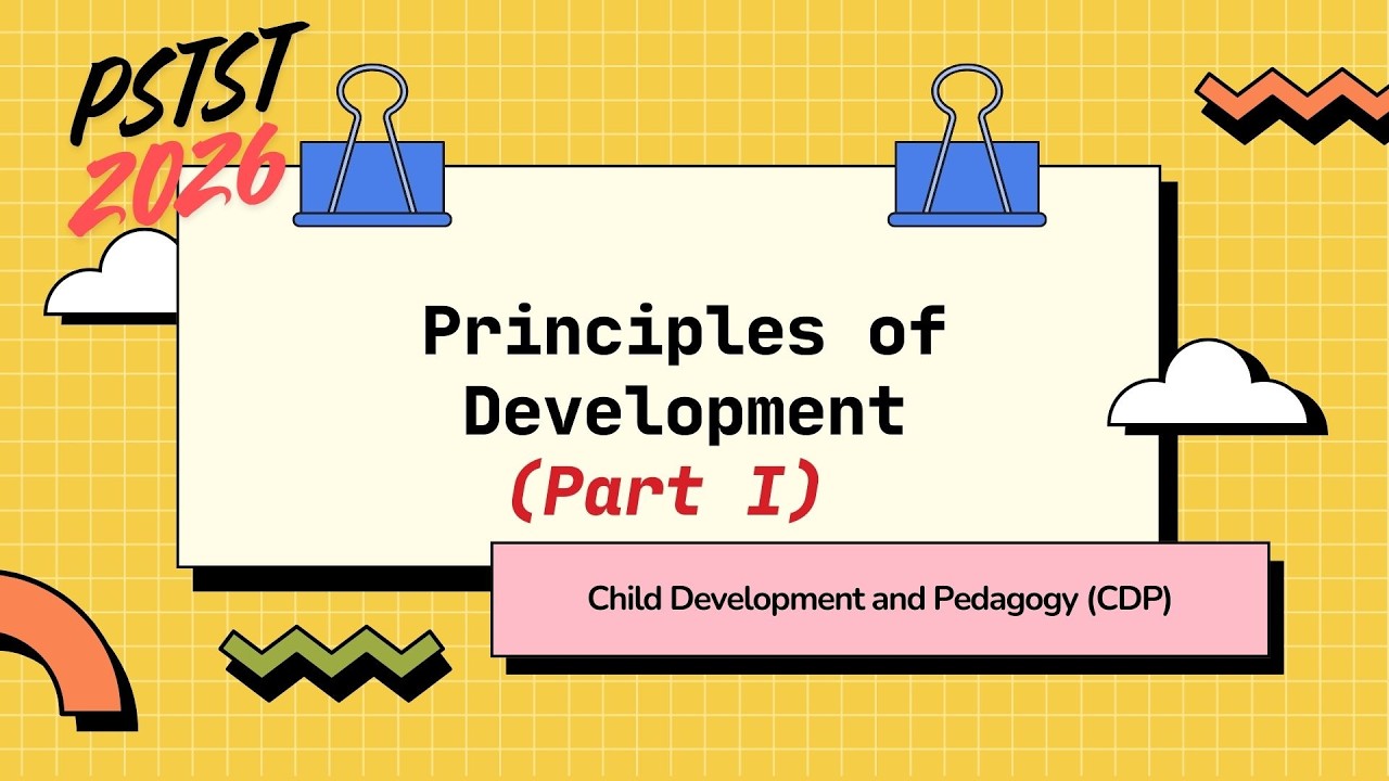 Principles of Development (Part I)