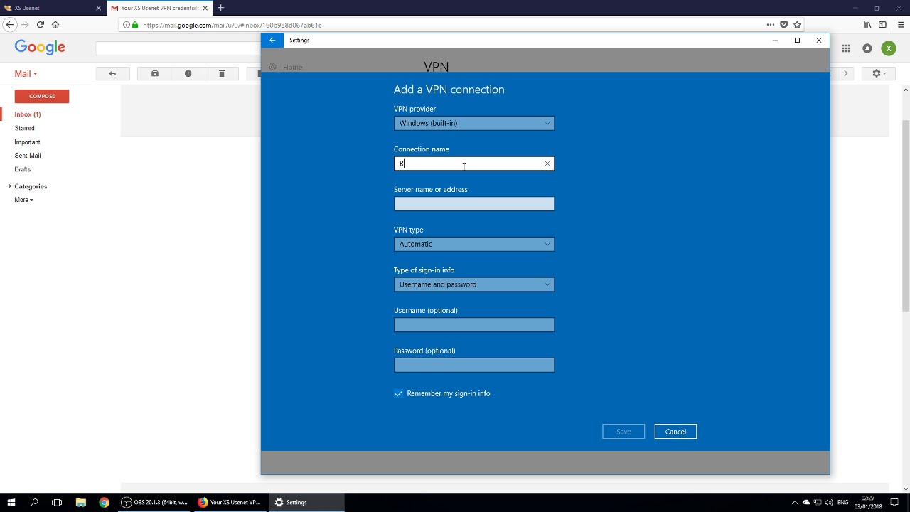 [XS Usenet] Bandito VPN Tutorial L2TP