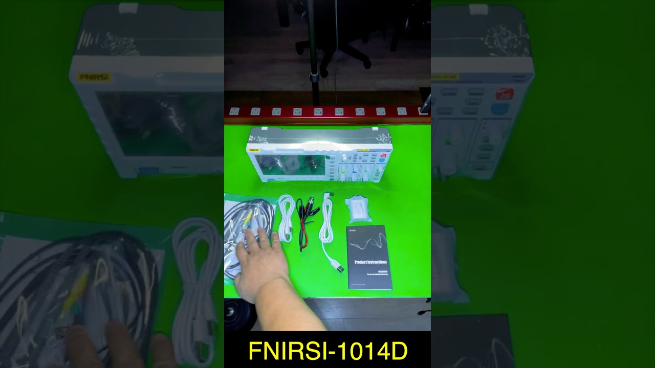 FNIRSI-1014D Digital Oscilloscope Unboxing   #diyelectronics