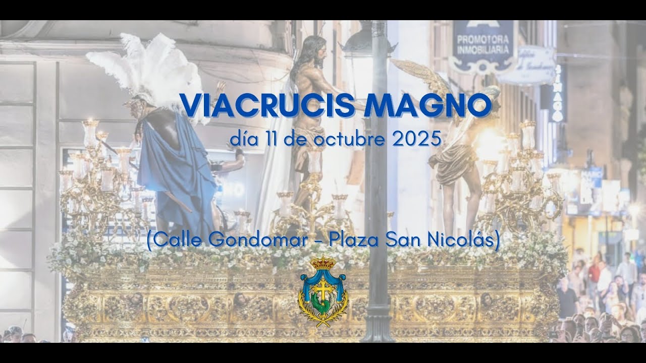 MAGNO VIACRUCIS Resucitado Córdoba (Calle Gondomar - Plaza de San Nicolás.)