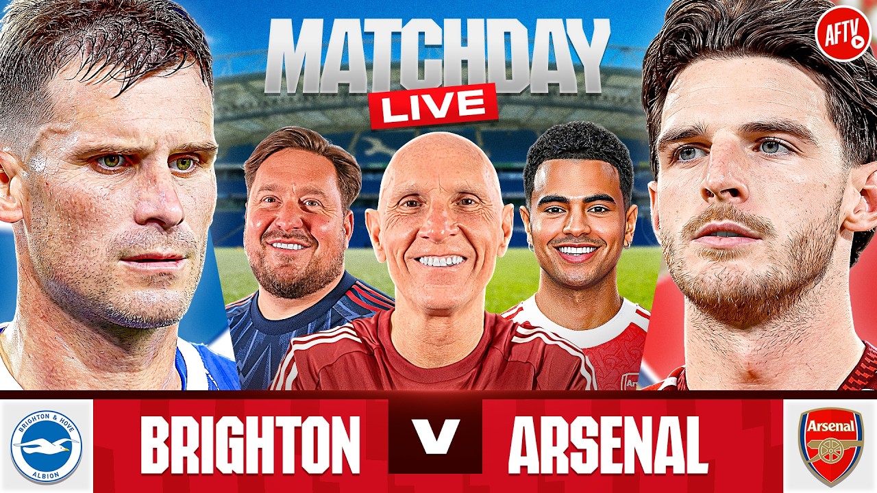 Brighton 3-0 Arsenal | Match Day LIVE