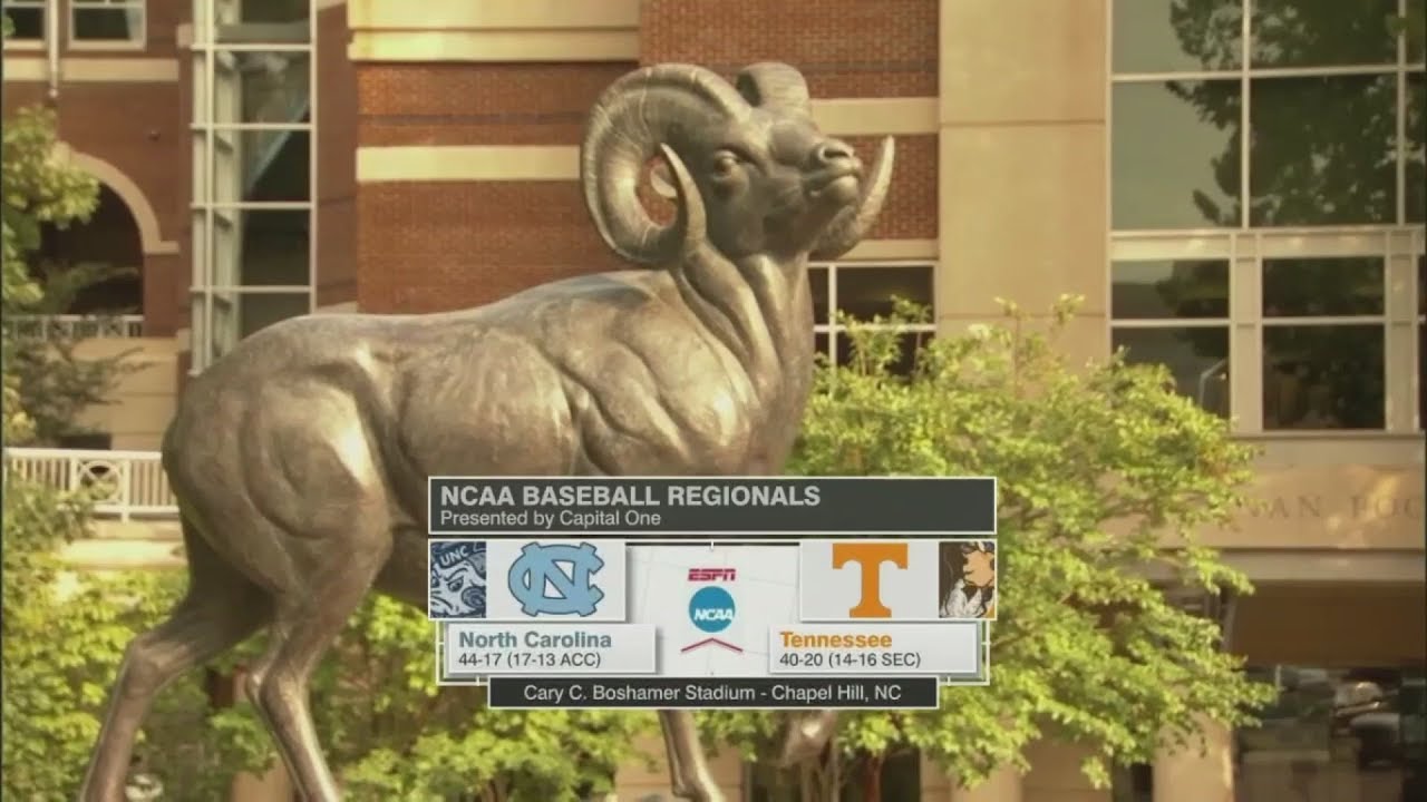 2019 NCAA Baseball Tournament North Carolina vs Tennessee 6 2 2019