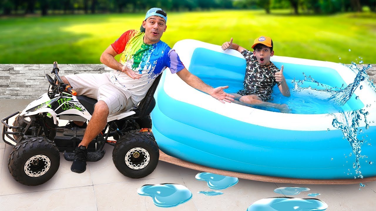 Una colección de reglas de piscina | La aventura de Jason Vlogs en español
