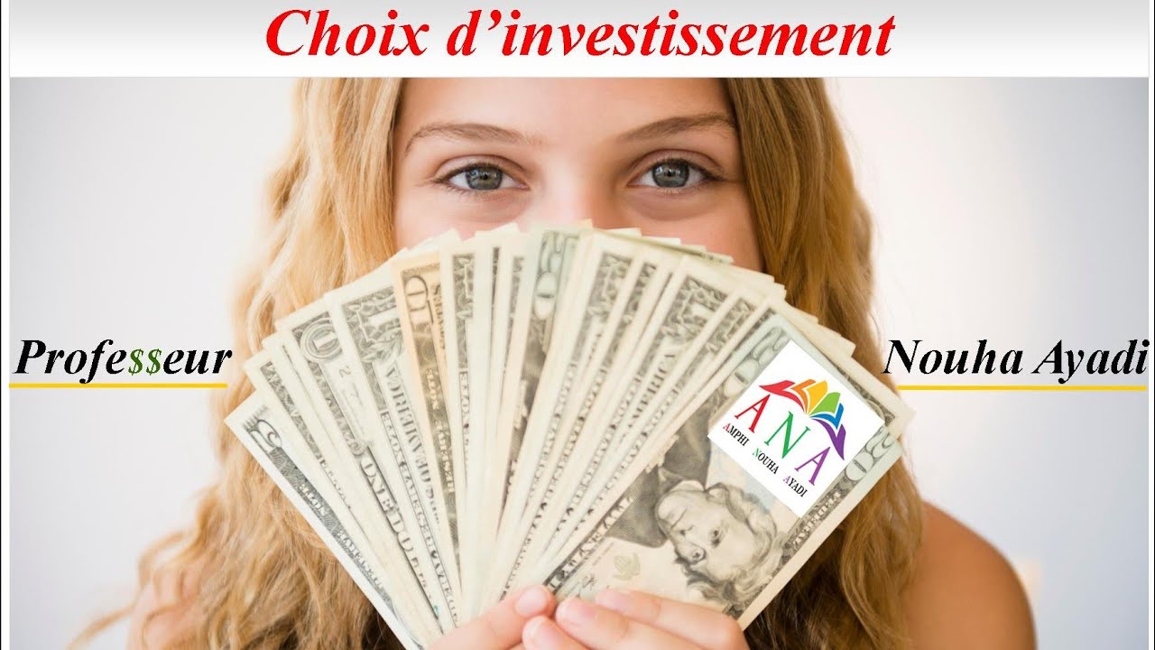VAN et DRCI Gestion Financi&egrave;re: Choix d'investissement