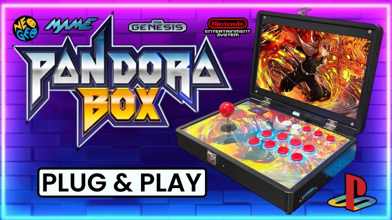 Pandora Box — универсальная игровая консоль Plug & Play с более чем 28 000 игр!