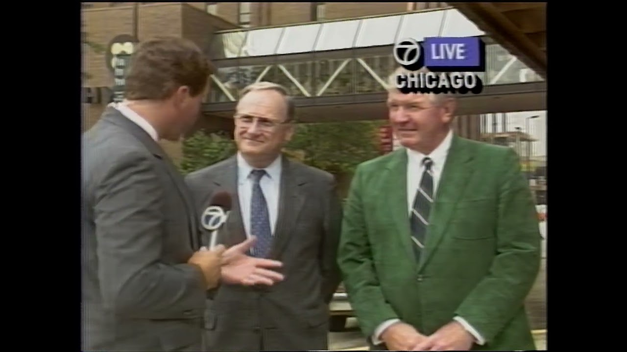 Bo Schembechler & George Perles live interview together in July, 1989