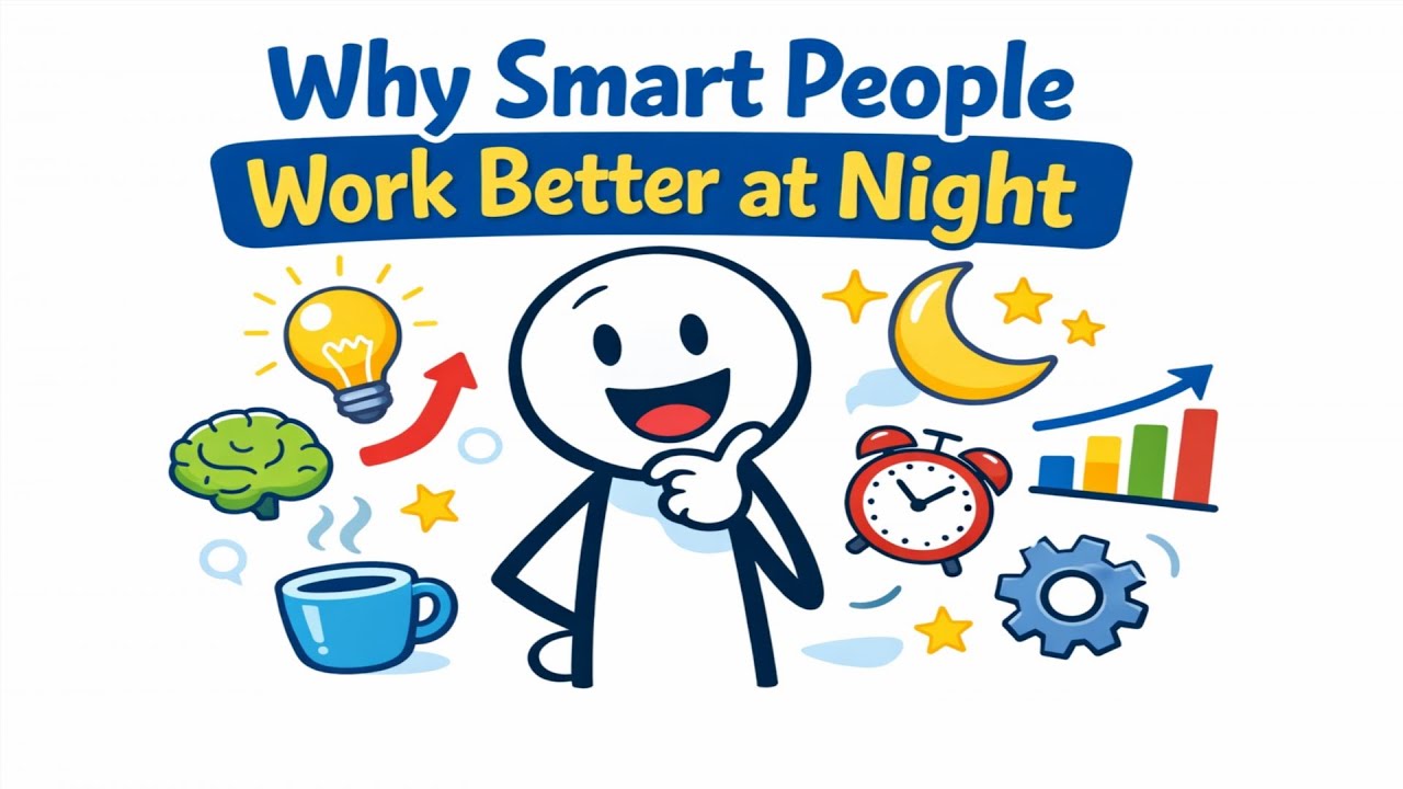 Why Smart People Work Better at Night
