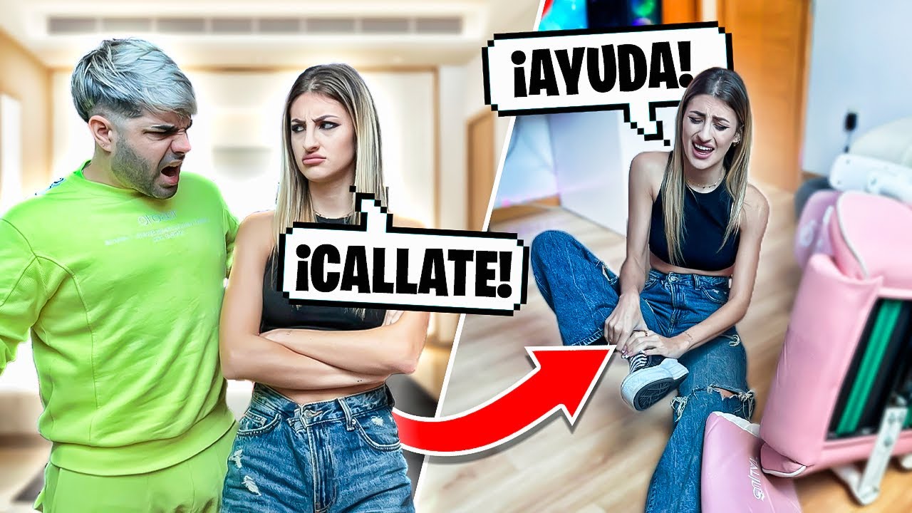 ME HAGO DAÑO EN MITAD de UNA DISCUSIÓN!! *prueba de lealtad*