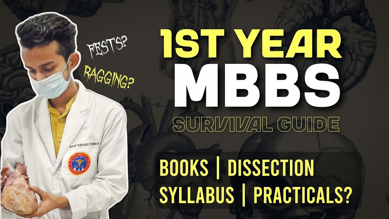 MBBS 1st Year Full Guide 📚 | Syllabus, Books, Ragging, Practicals Explained! #mbbs #neet2025 #aiims