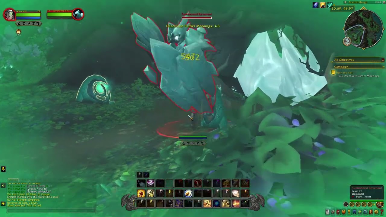 Dragonflight Quest 266: Thin the Veil (WoW, human, paladin)