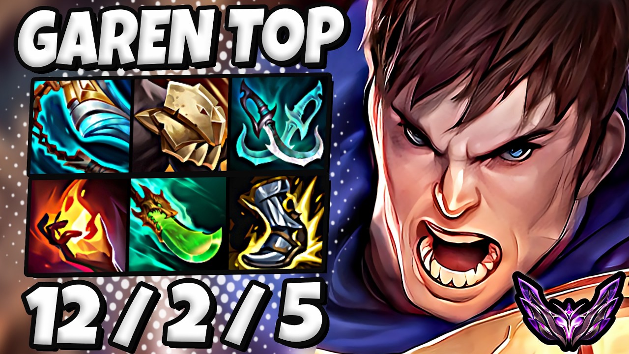 Garen vs Jayce [ TOP ] Lol Korea Master Patch 26.5 ✅